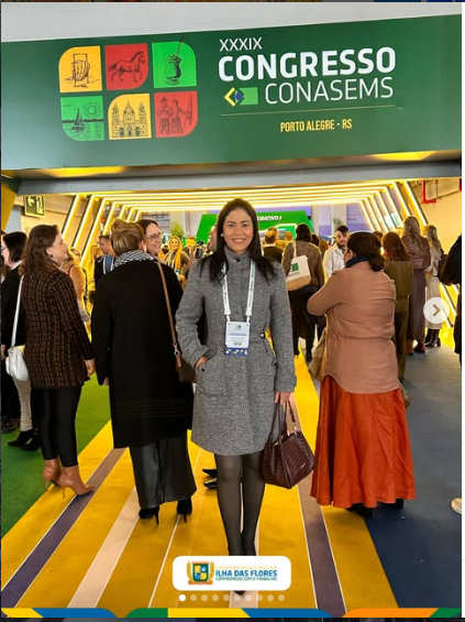 a secretÃ¡ria municipal de SaÃºde, Samara, participou do XXXIX Congresso do Conselho Nacional de Secretarias Municipais de SaÃºde (CONASEMS), realizado em Porto Alegre (RS)